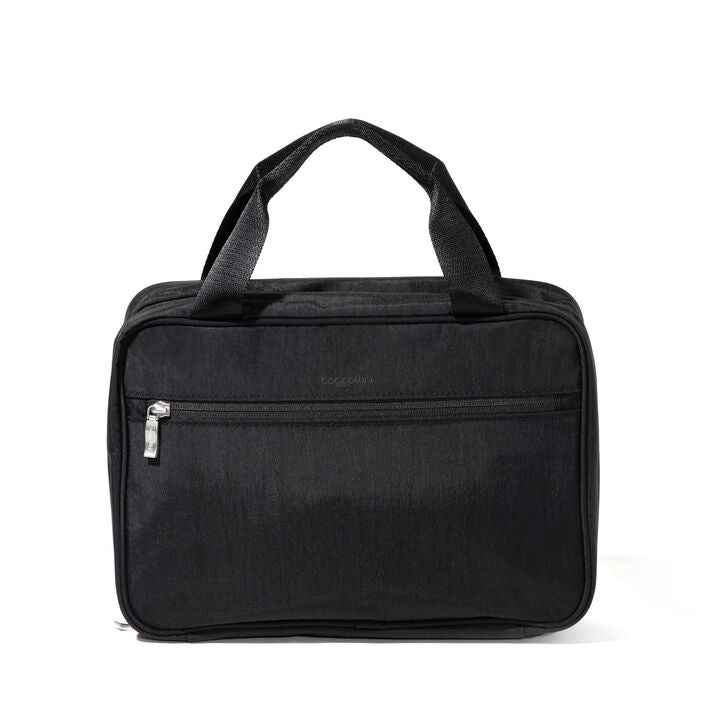 Baggallini Large Hanging Travel Toiletry Kit Black