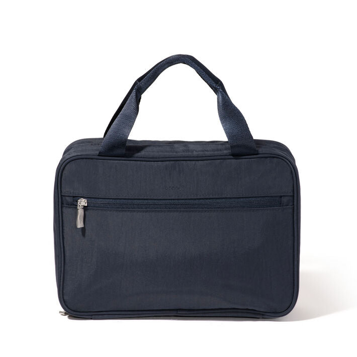 Baggallini Large Hanging Travel Toiletry Kit French Navy