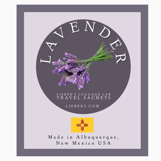 Lieber’s Luggage® Scented Travel Sachet- Handmade In NM Lavender