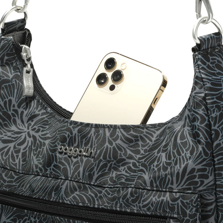 Baggallini Modern Pocket Half Moon Bag