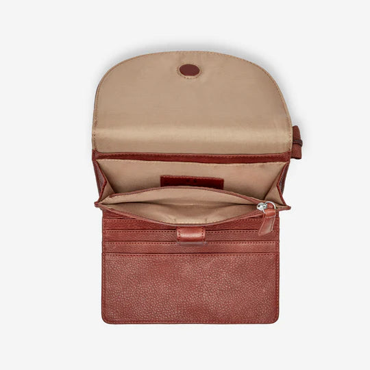 Osgoode Marley Leather Multi Pocket Urbanizer Crossbody- 4518