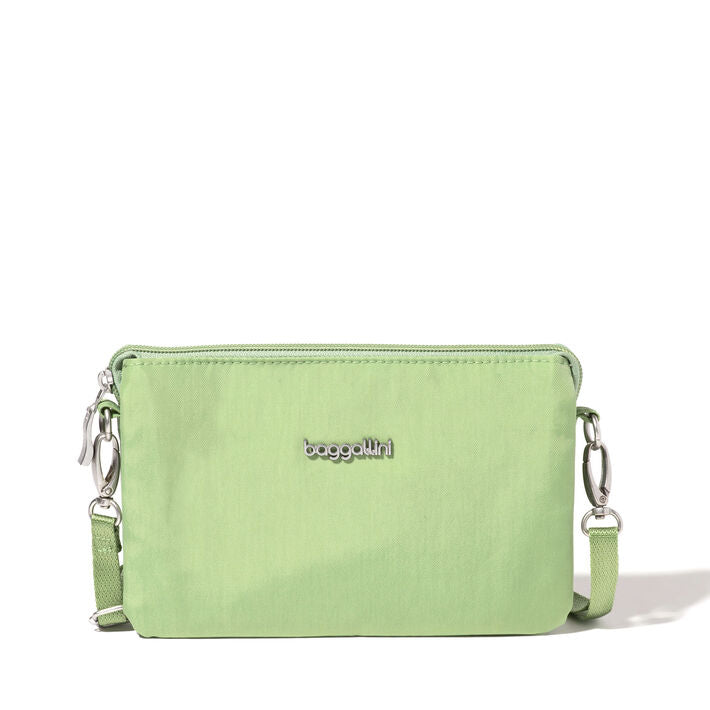 Baggallini RFID The Only Mini Crossbody New Mint