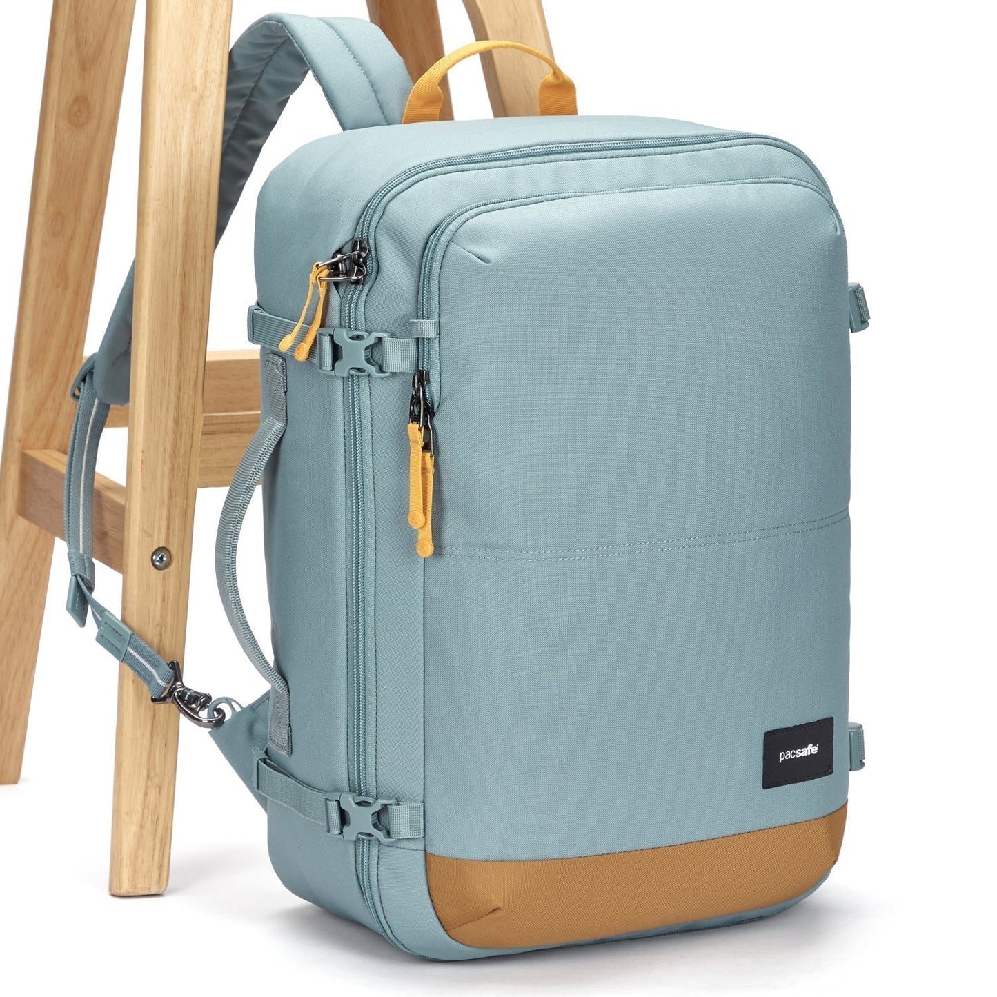 Pacsafe® GO 34L Anti-Theft RFID Carry-On Backpack with trolley sleeve passthrough