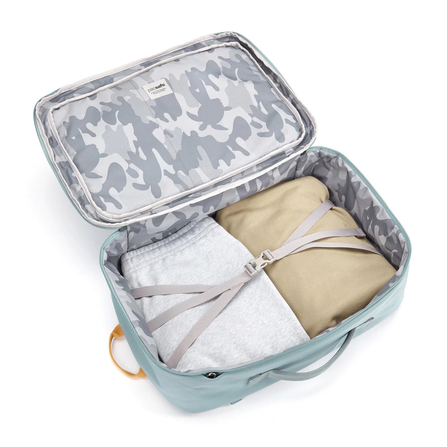 Pacsafe® GO 34L Anti-Theft RFID Carry-On Backpack with trolley sleeve passthrough