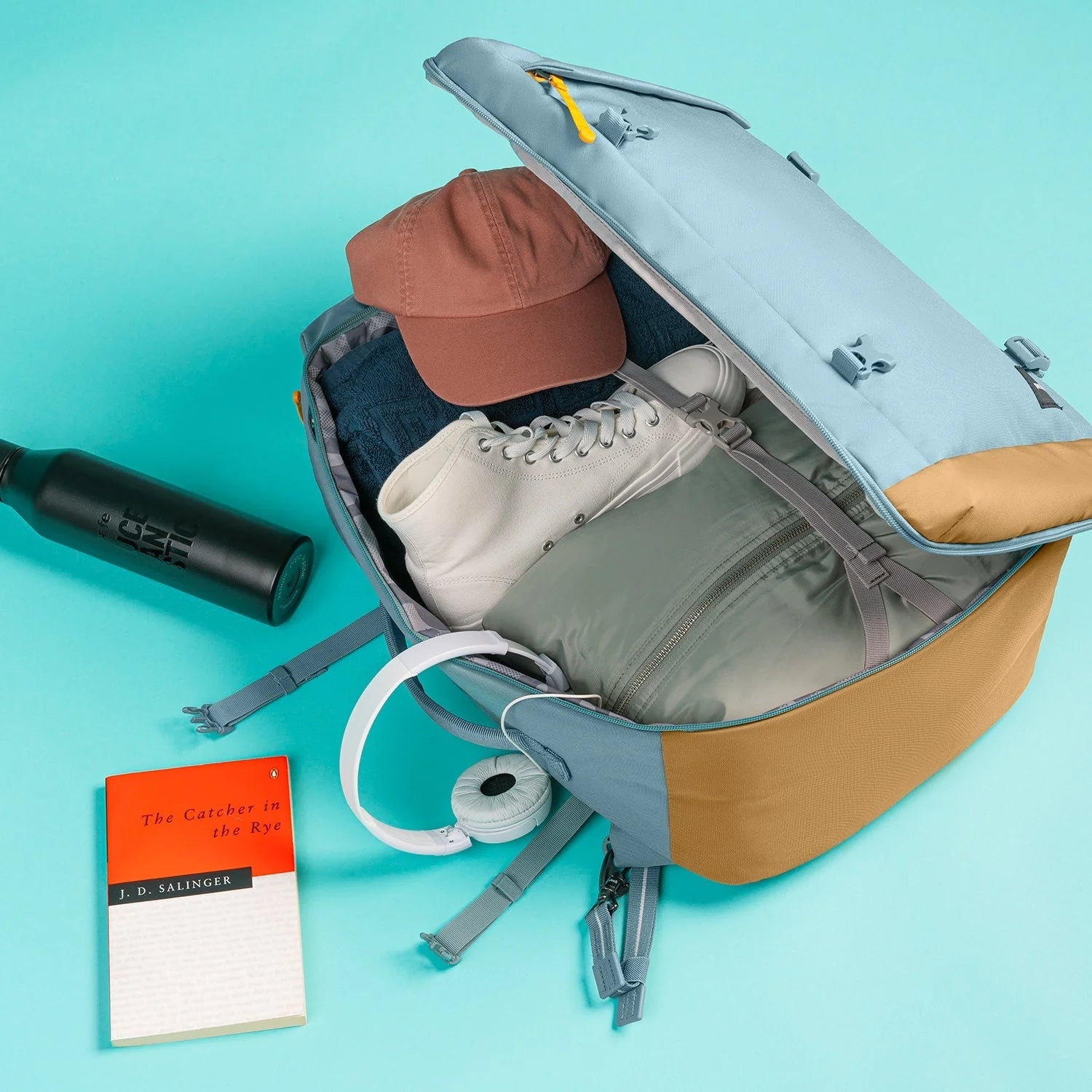 Pacsafe® GO 44L Anti-Theft RFID Carry-On Backpack with trolley sleeve passthrough