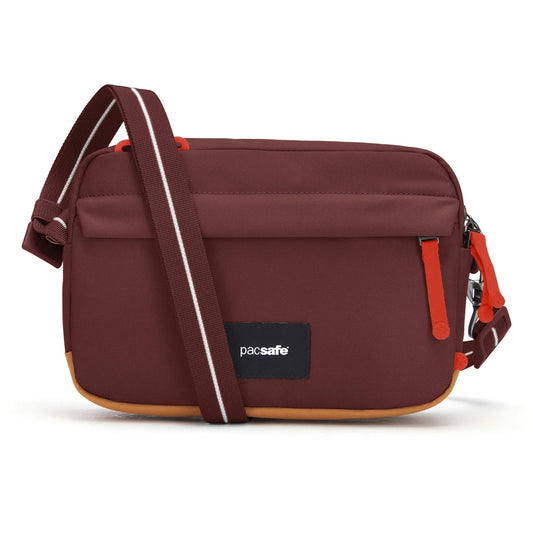 Pacsafe® GO Anti-Theft RFID Crossbody Bag Garnet Red