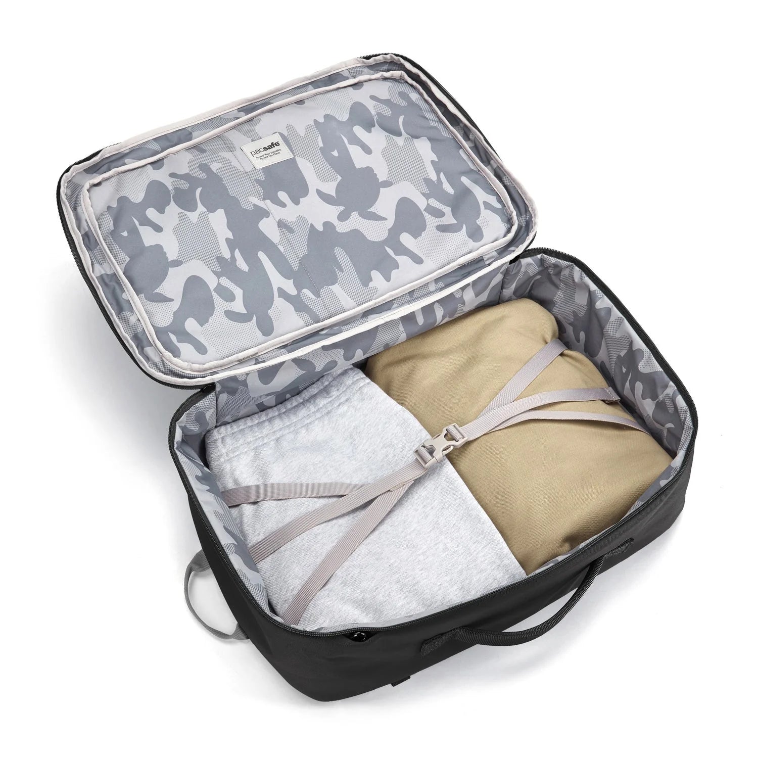 Pacsafe® GO 34L Anti-Theft RFID Carry-On Backpack with trolley sleeve passthrough