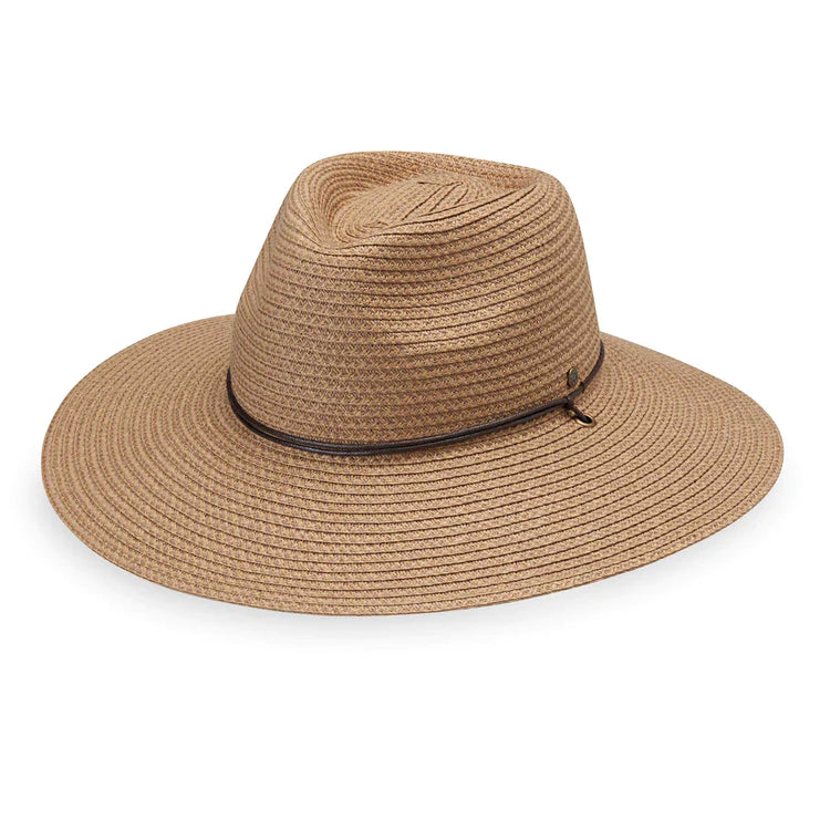 Wallaroo Packable Hat - Petite Sanibel UPF 50+ Camel XS S
