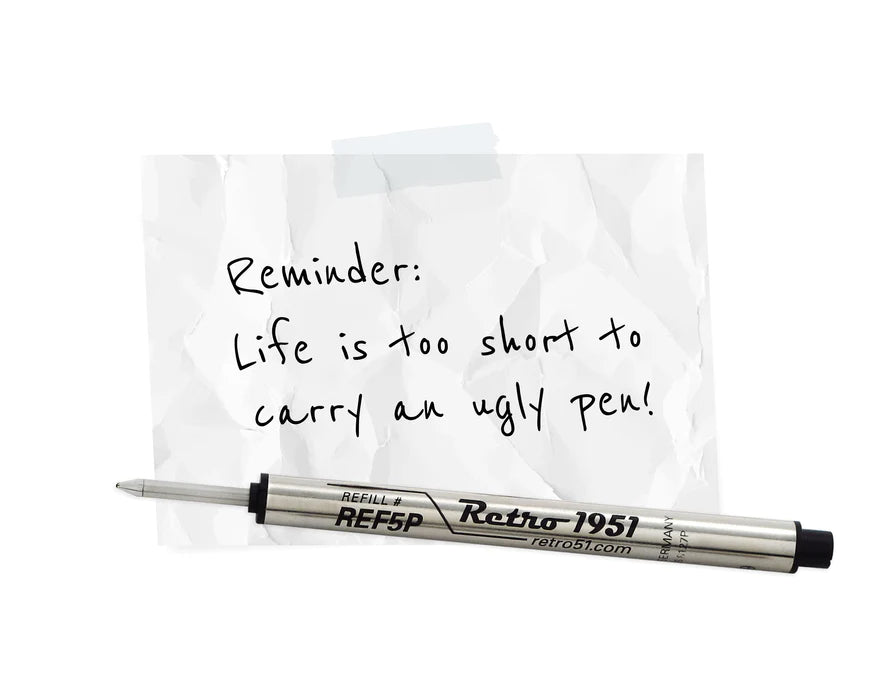 Retro 51 - Capless Rollerball Refill 3pk