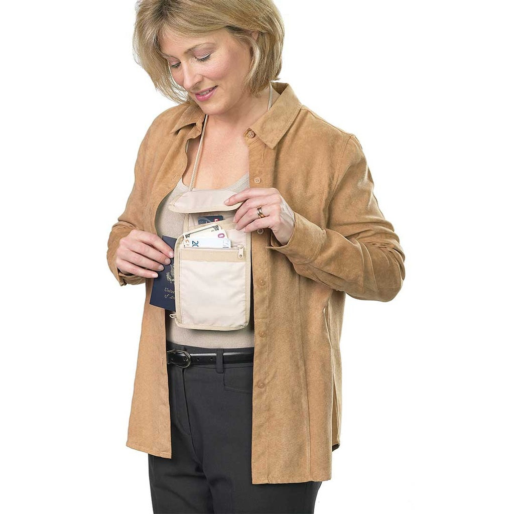 Smooth Trip RFID Blocking Neck Wallet