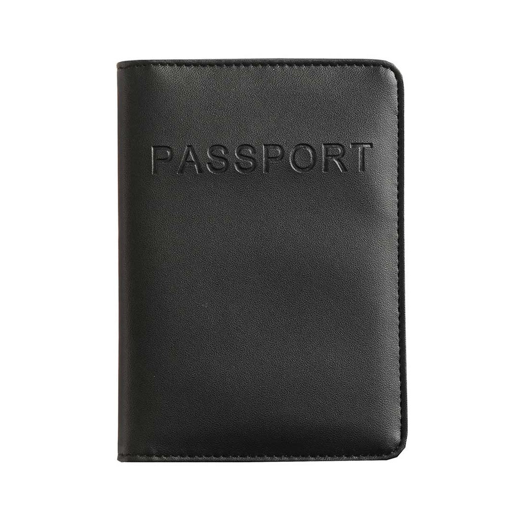 Smooth Trip RFID Blocking Passport Holder Black