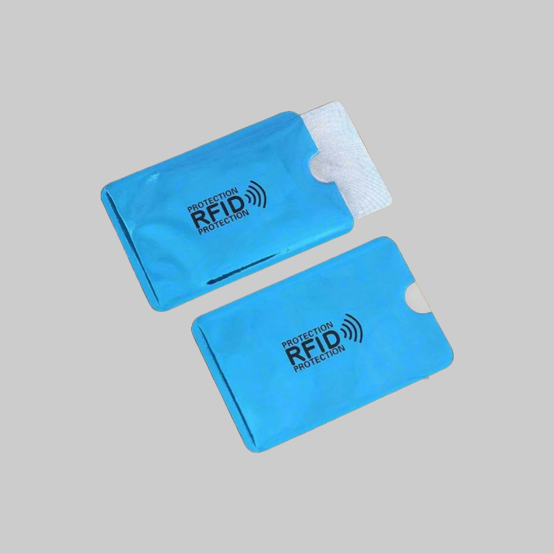2-Pack RFID Blocking Credit Card Sleeves