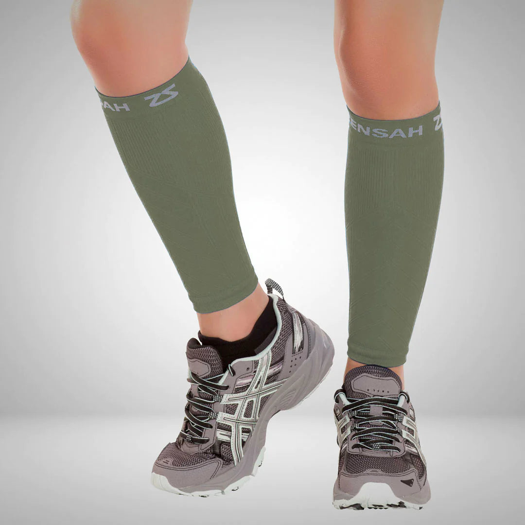 Zensah Compression Leg Sleeves Sage
