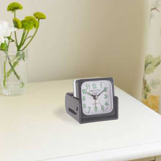 Smooth Trip Night View Travel Alarm Clock