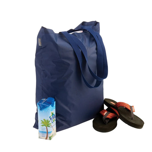 Smooth Trip Foldable Shopping Bag Blue