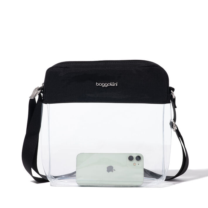 Baggallini Clear Stadium Crossbody