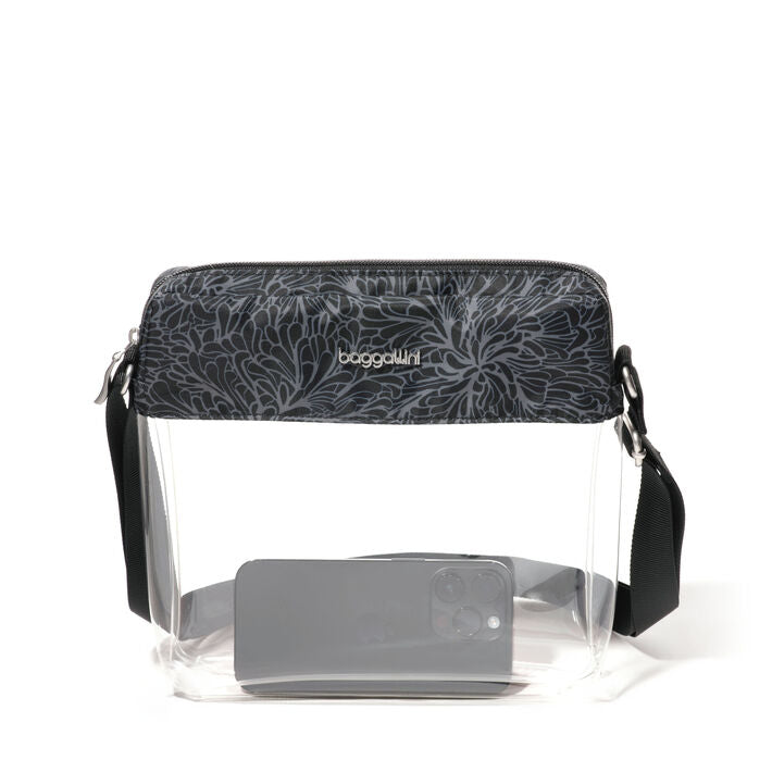Baggallini Clear Stadium Crossbody