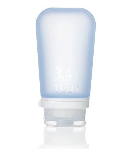 Humangear- 3.4 oz GoToob+ Silicone Toiletry 3-1-1 Bottle (LARGE)