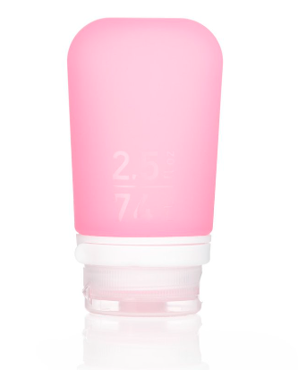 Humangear- 2.5 oz GoToob+ Silicone Toiletry 3-1-1 Bottle (MEDIUM)