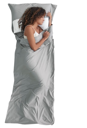Smooth Trip Travel & Sleeping Bag Liner Grey