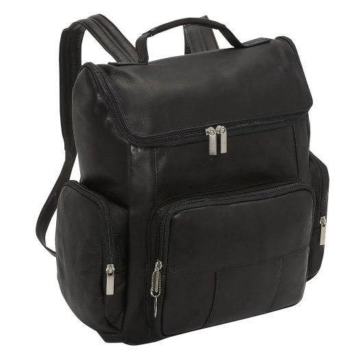 David King & Co. 334 Leather Women's Mid Size Zip Around Backpack- $155