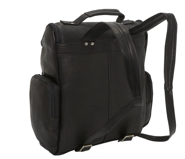 David King & Co. 334 Leather Women's Mid Size Zip Around Backpack- $155