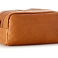 David King & Co. 418 Leather Small Double Toiletry/Shave Bag