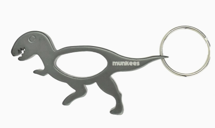 Dinosaur Bottle Opener Keychain- T-Rex