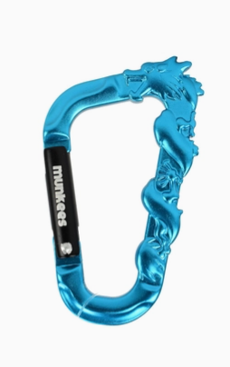 AceCamp Carabiner- 3D Dragon- $8 Blue
