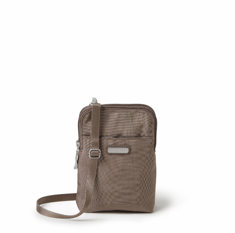 Baggallini Take Two RFID Bryant Crossbody Portobello