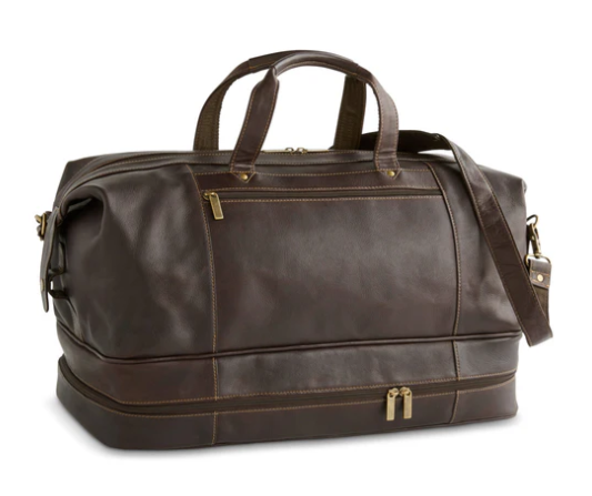 Vaquetta Leather Duffel Bag