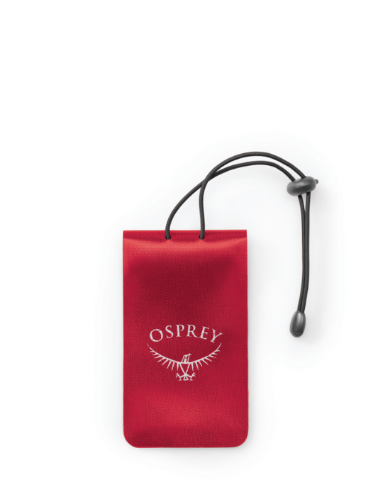 Osprey Luggage Tag Poinsettia Red
