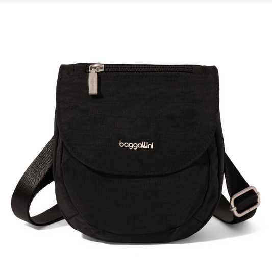 Baggallini RFID Dash Crossbody Black