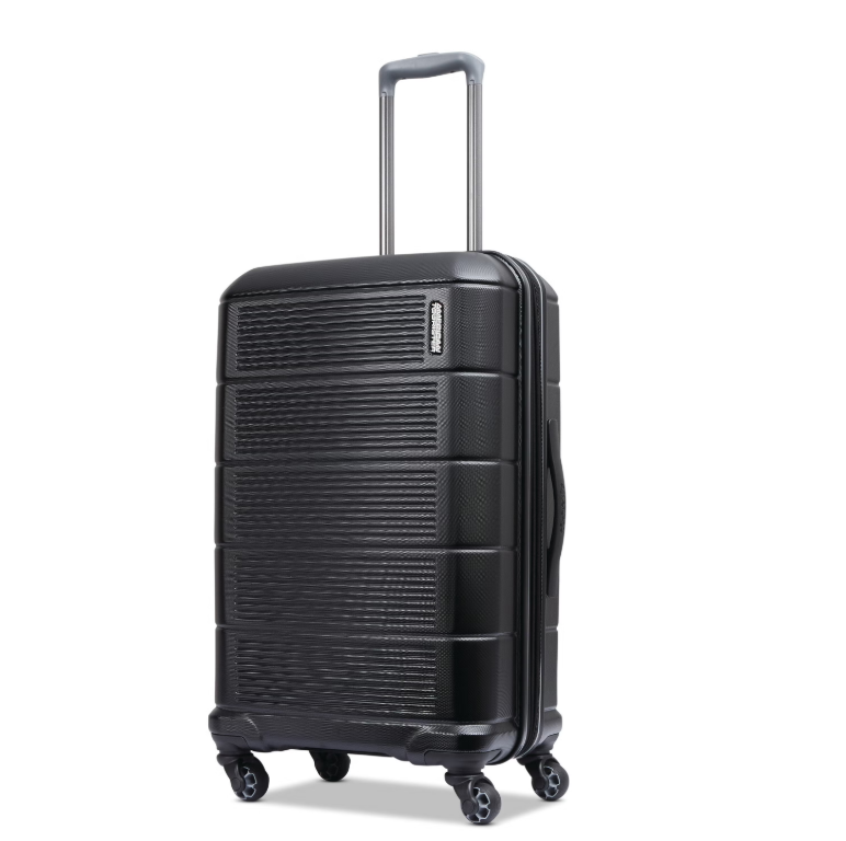 American Tourister Stratum 2.0 Medium 27" Hardsided Spinner Jet Black