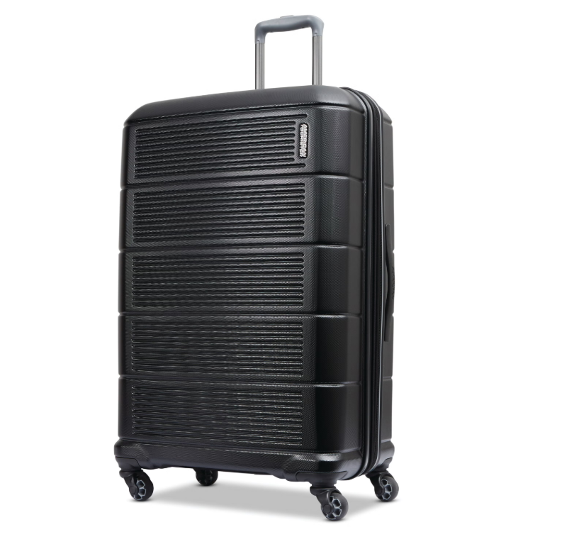 American Tourister Stratum 2.0 Large 32" Hardsided Spinner Jet Black
