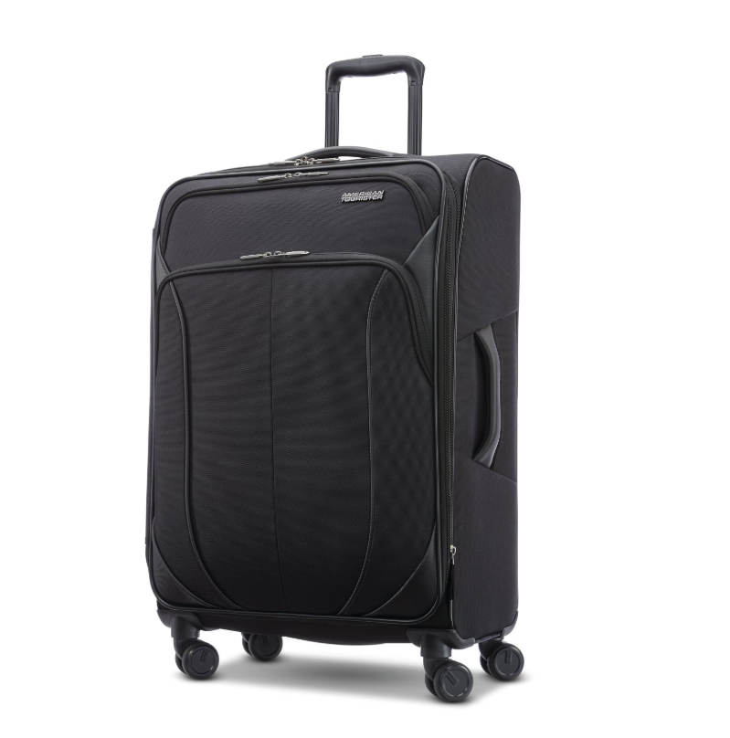American Tourister 4 Kix 2.0 Softsided 27" Medium Spinner Black