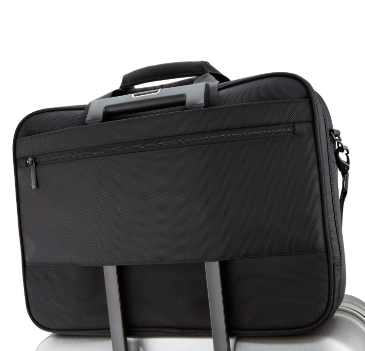 Samsonite Classic Business 2.0 17" 2 Compartment Zippered Briefcase w/ trolley sleeve passthrough