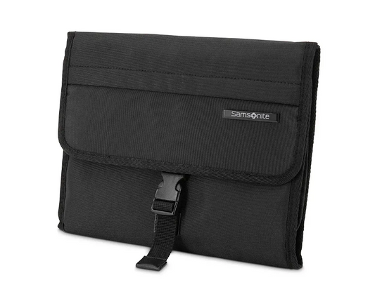 Samsonite Companion Bags Folder Hanging Toiletry Travel Kit Black
