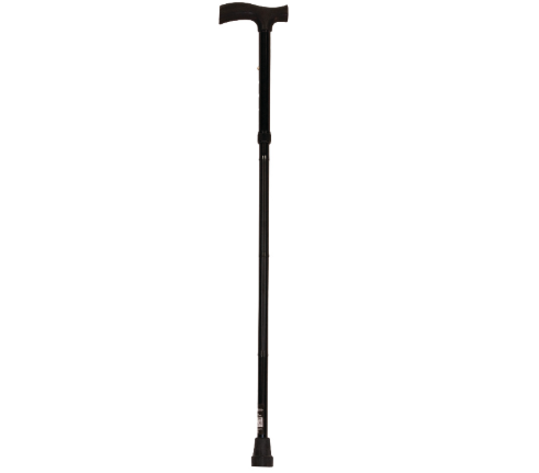 ProBasics Offset Folding Cane Black