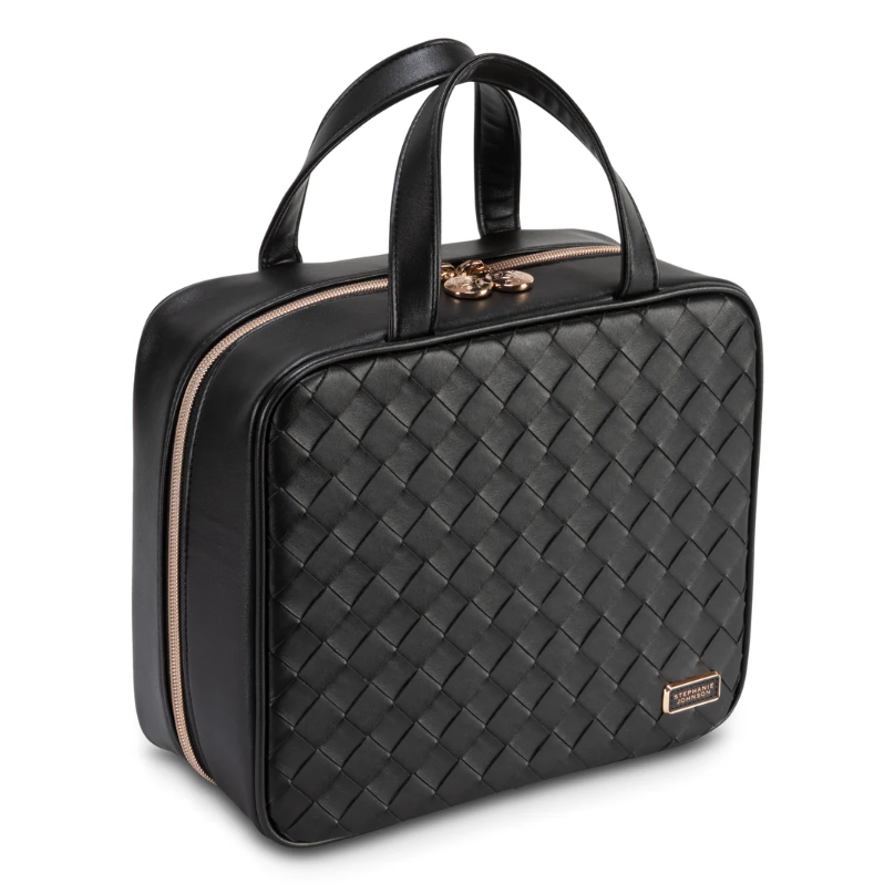 Stephanie Johnson Martha Large Cosmetic/Toiletry Case Belize Raven