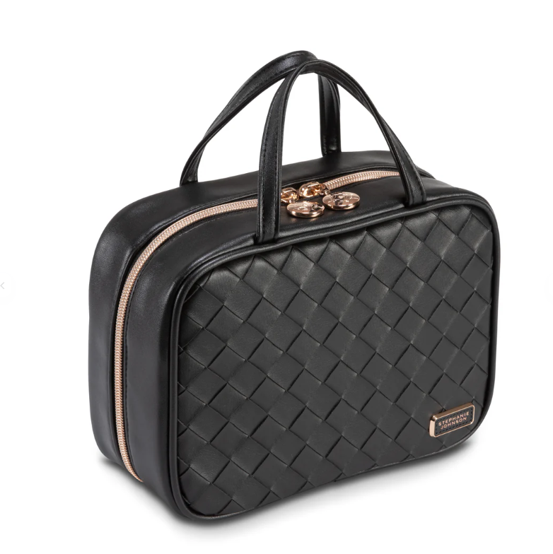 Stephanie Johnson ML Traveler Cosmetic/Toiletry Bag Belize Raven