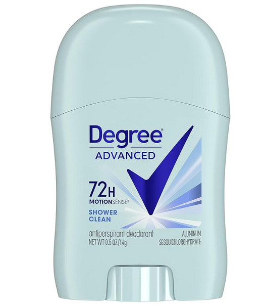 Travel Size Degree Deodorant Shower Clean (0.5 oz) Shower Clean