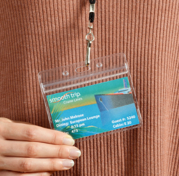 Smooth Trip Cruise ID Lanyard - 2 Pack