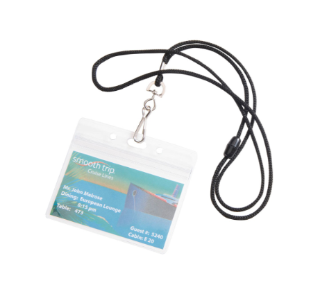 Smooth Trip Cruise ID Lanyard - 2 Pack