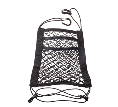 High Road Vehicle Front Seat Car Net Black