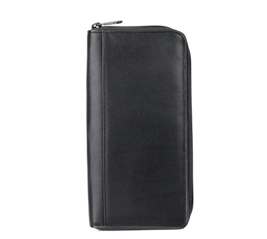 Dopp® Leather Regatta RFID Zipper Passport Wallet