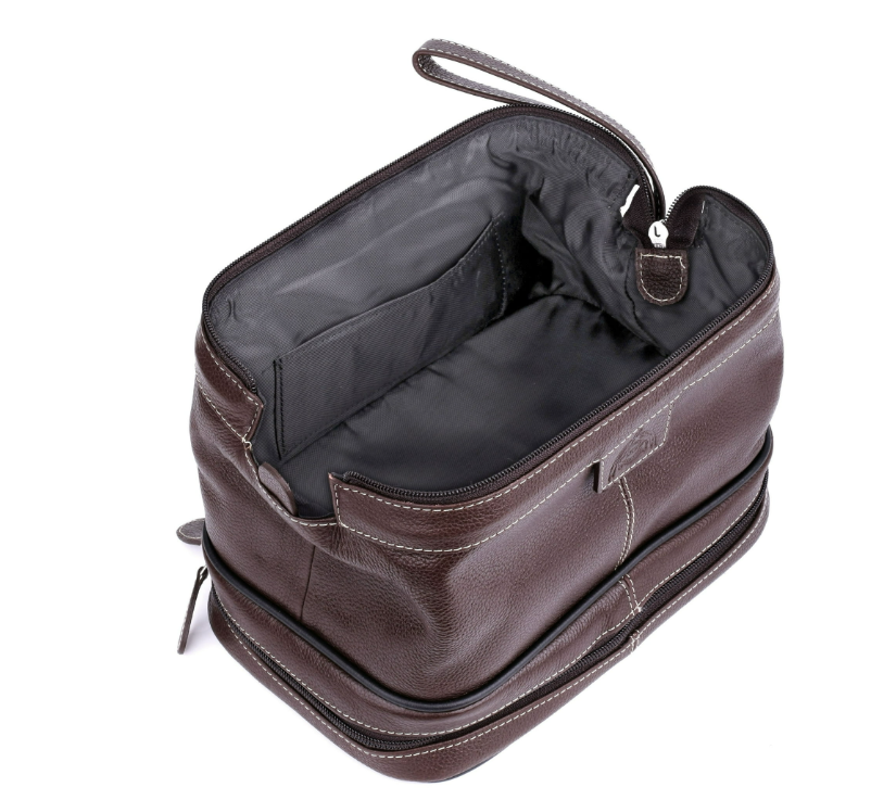 Dopp® Leather Travel Toiletry Kit with Bonus Items