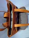 Daytrekr Leather Laptop Backpack/Tote