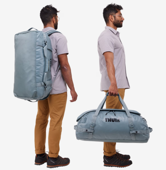 Thule Chasm 70L Duffel/Backpack Pond Gray
