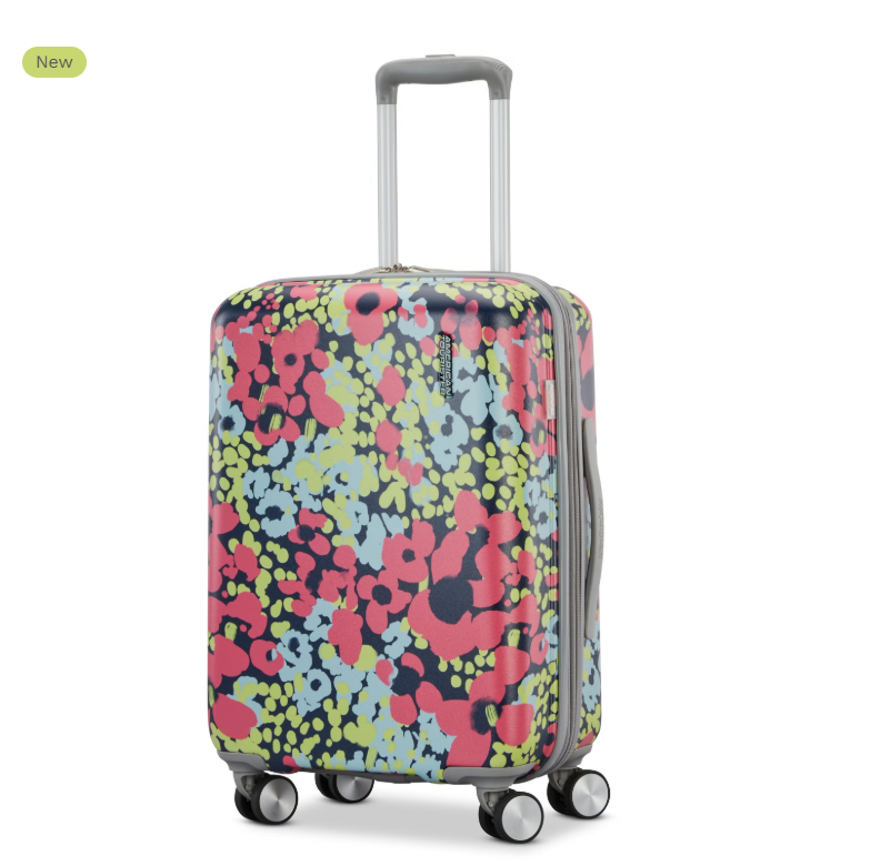 American Tourister Moonlight 2.0 Hardside Carry-On Spinner Poppy